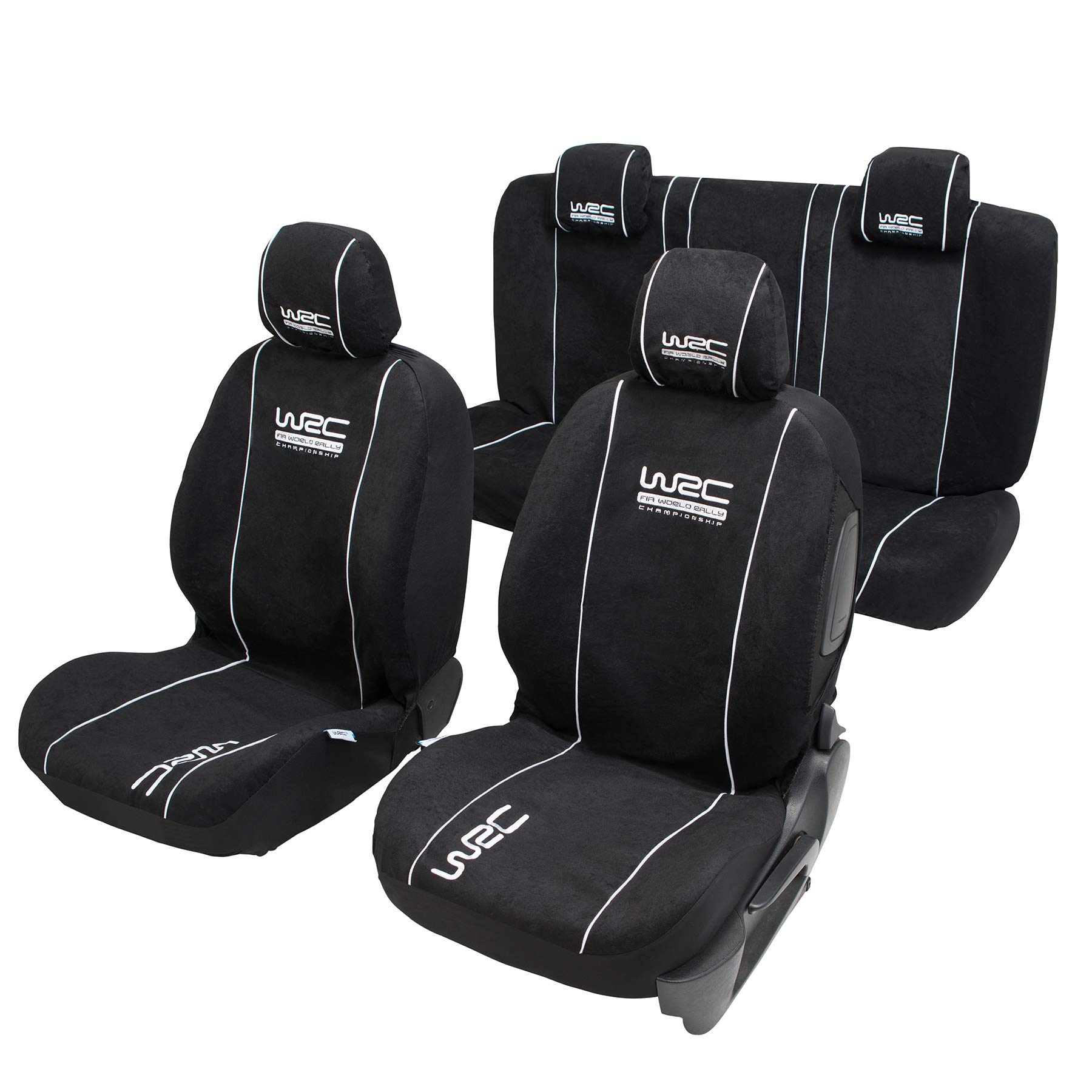 WRC 007338 4 tlg. Set Sitzbezug universal Airbag-kompatibel, schwarz WRC 007338 4 tlg. Set Sitzbezug universal Airbag-kompatibel, schwarz von WRC