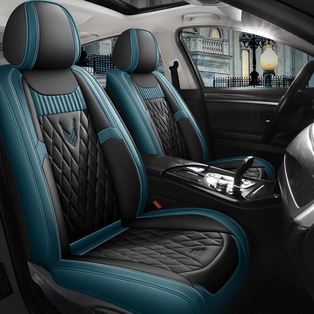 WRGEYXTD Auto Sitzbezüge Für Ford Puma ST-Line X 2020-2022, Leder Autositzbezüge Sets Schonbezüge Sitzschoner Vorne Hinten Wasserdicht Sitzauflage Innere Zubehör,D WRGEYXTD Auto Sitzbezüge Für Ford Puma ST-Line X 2020-2022, Leder Autositzbezüge Sets Schonbezüge Sitzschoner Vorne Hinten Wasserdicht Sitzauflage Innere Zubehör,D von WRGEYXTD