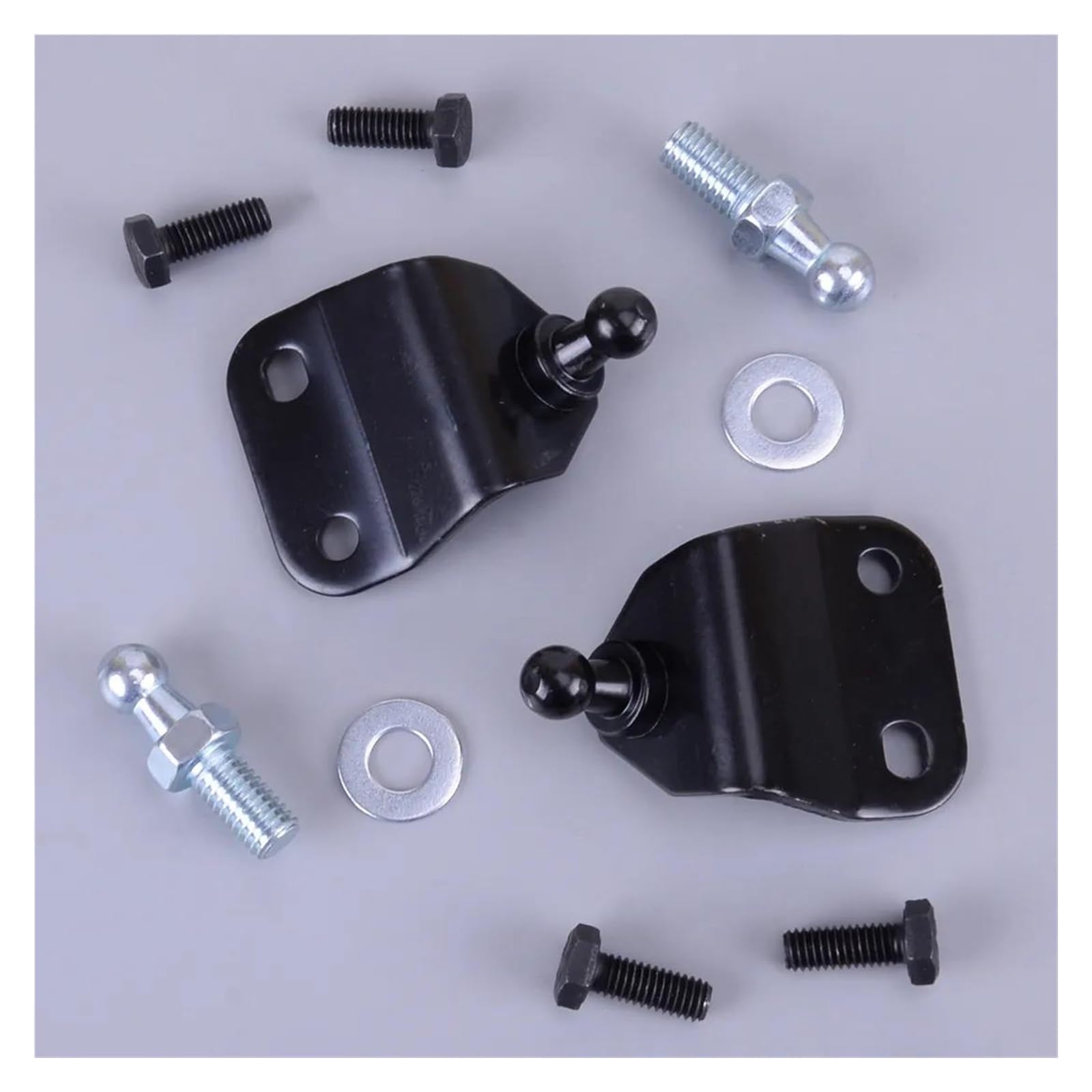 Motorhaube Gasfeder Universal 2 Sets Gas Strut End Montage Halterung Unterstützung Ball Pin Stehbolzen Fitting Für Auto Motorhaube Haube Heckklappe Motorhaubendämpfer Motorhaube Gasfeder Universal 2 Sets Gas Strut End Montage Halterung Unterstützung Ball Pin Stehbolzen Fitting Für Auto Motorhaube Haube Heckklappe Motorhaubendämpfer von WRIDEX