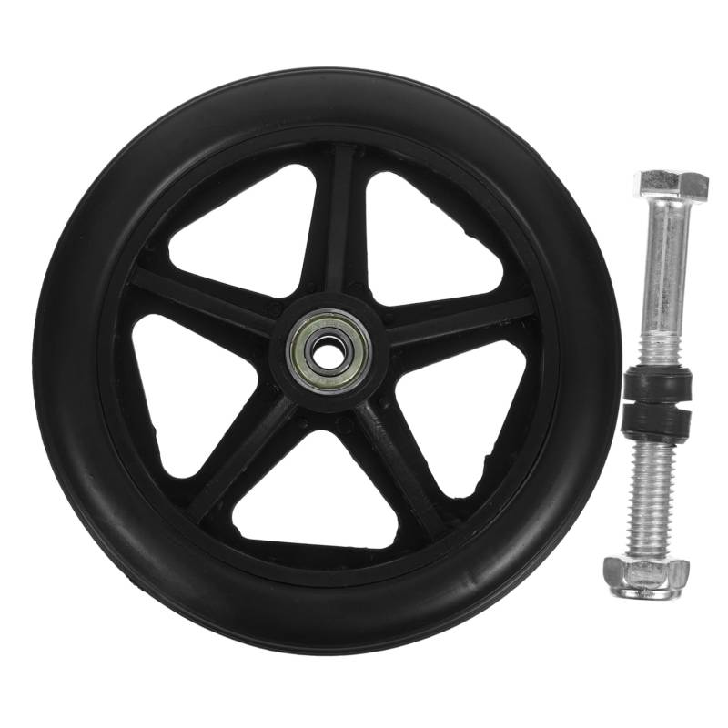 WRITWAA 1 Satz Nützliche Vorderräder Für Die Felge Des Rollstuhls Vorderrad Des Rollstuhls Hochleistungs Universalrad Rollstuhlräder Kleine Vorderräder Ersatz von WRITWAA