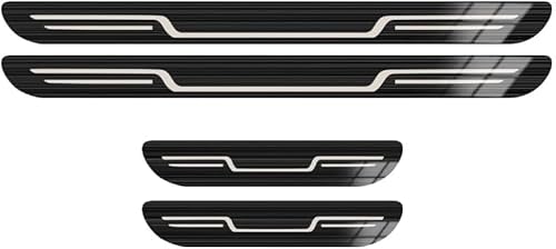 4 Stück Auto Einstiegsleisten Schutz für Volvo EX30 2023-2024, Edelstahl Schwellenschutz Willkommens-Pedalstreifen Türschweller Kratzschutz Abdeckung,Black 4 Stück Auto Einstiegsleisten Schutz für Volvo EX30 2023-2024, Edelstahl Schwellenschutz Willkommens-Pedalstreifen Türschweller Kratzschutz Abdeckung,Black von WRNHZNEW