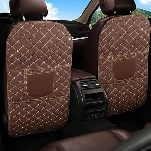 Autositz Rückenlehne Protector für Peugeot 2008 2014-2023, Leder Auto Rücksitz Anti Kick Pad Anti-Kick Matten Autositz RüCkenlehnenschutz Auto Rücksitz Schutzpolster,Coffee Autositz Rückenlehne Protector für Peugeot 2008 2014-2023, Leder Auto Rücksitz Anti Kick Pad Anti-Kick Matten Autositz RüCkenlehnenschutz Auto Rücksitz Schutzpolster,Coffee von WRNHZNEW