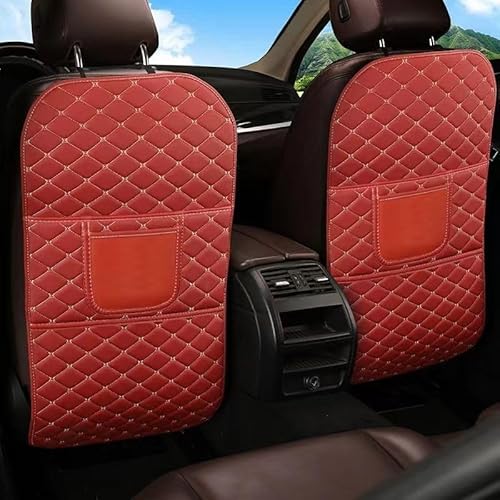 Autositz Rückenlehne Protector für Peugeot 4008 2012-2023, Leder Auto Rücksitz Anti Kick Pad Anti-Kick Matten Autositz RüCkenlehnenschutz Auto Rücksitz Schutzpolster,red Autositz Rückenlehne Protector für Peugeot 4008 2012-2023, Leder Auto Rücksitz Anti Kick Pad Anti-Kick Matten Autositz RüCkenlehnenschutz Auto Rücksitz Schutzpolster,red von WRNHZNEW