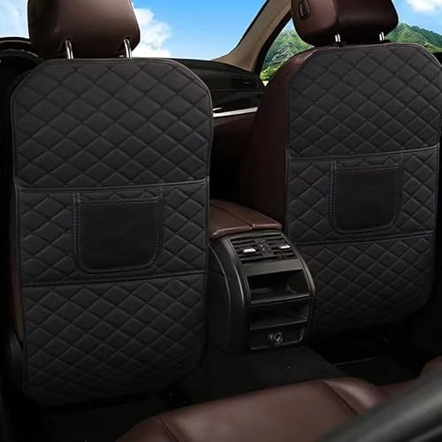 Autositz Rückenlehne Protector für Peugeot RCZ 2011-2023, Leder Auto Rücksitz Anti Kick Pad Anti-Kick Matten Autositz RüCkenlehnenschutz Auto Rücksitz Schutzpolster,Black Autositz Rückenlehne Protector für Peugeot RCZ 2011-2023, Leder Auto Rücksitz Anti Kick Pad Anti-Kick Matten Autositz RüCkenlehnenschutz Auto Rücksitz Schutzpolster,Black von WRNHZNEW