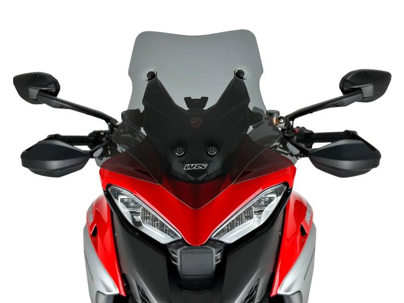 Windschild Standard, dunkelgrau, WRS Multistrada V4 / S / Sport / Rally 2020-2025 von WRS