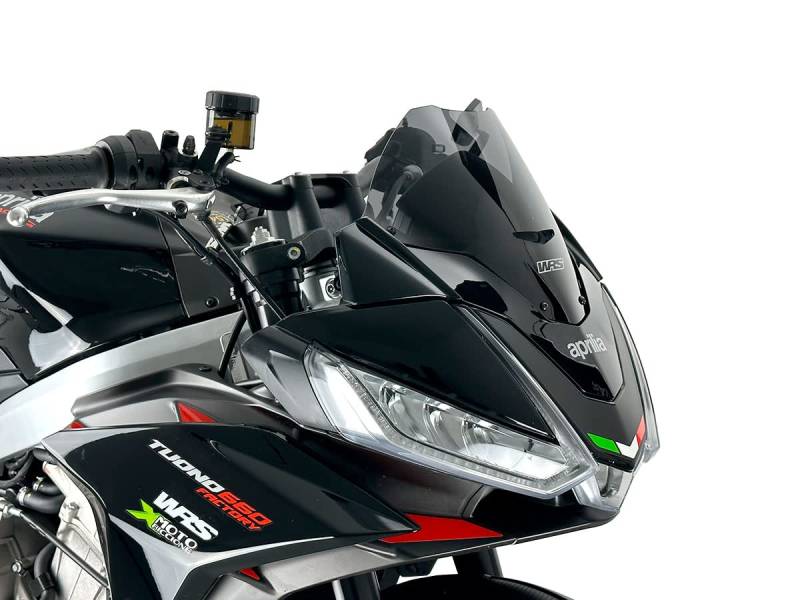 Windschild WRS Sport rauchgrau TUONO 660 2021-2023 / TUONO V4 1100 2021-2024 von WRS