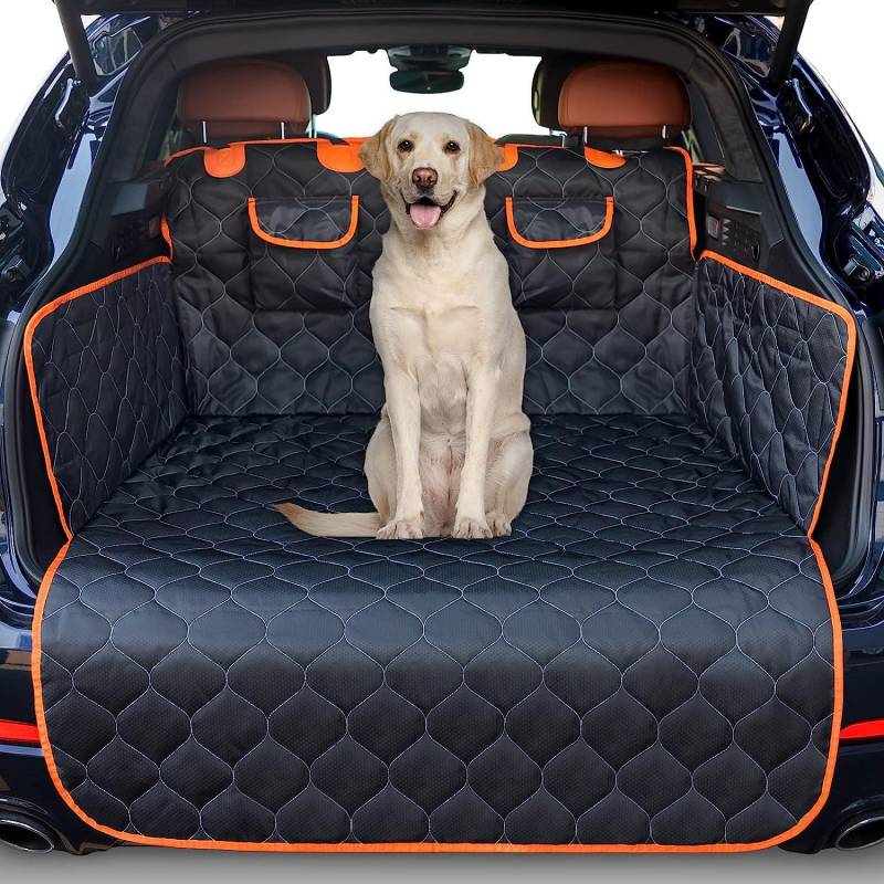 WS - Kofferraum Schutzmatte für Hunde – Wasserdicht, Robust, Kofferraumschutz Hund, XXL Schutzmatte Auto Kofferraum, Hundedecke Auto Kofferraum, Hundebett Kofferraum - Hundematte - 173x174 cm von WS