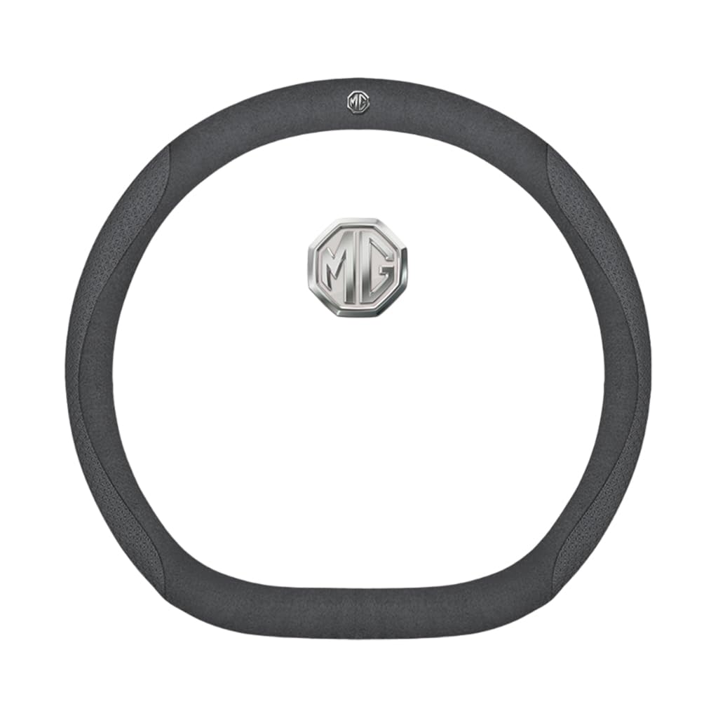 Auto Leder Lenkrad Abdeckung für MG 550 2008-2014,rutschfeste Schweiß Gute Atmungsaktive 37-38cm,D Type-C von WSADRFXS