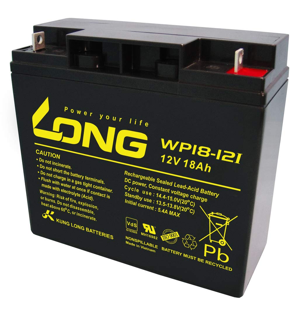 Akku 18Ah 12V AGM WP18-12I zyklenfest Blei Batterie Rasenmäher Rasentraktor Aufsitzmäher Boot Scooter 17Ah 19Ah 20Ah 22Ah 23Ah Akku 18Ah 12V AGM WP18-12I zyklenfest Blei Batterie Rasenmäher Rasentraktor Aufsitzmäher Boot Scooter 17Ah 19Ah 20Ah 22Ah 23Ah von WSB