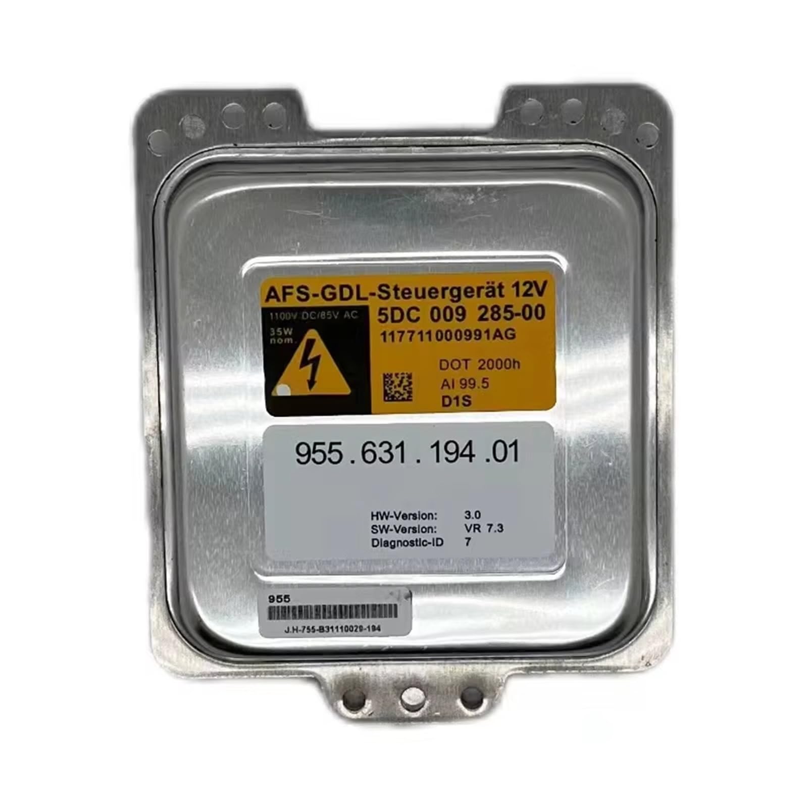 Scheinwerfer Steuergerät Kompatibel Mit Porsche Für Cayenne 2008-2010 Xenon-Vorschaltgerät Scheinwerfereinheit Scheinwerfer D1S Vorschaltgerät Steuermodul 955.631.194.01 95563119401 5DC009285-00 von WSBOJXTH