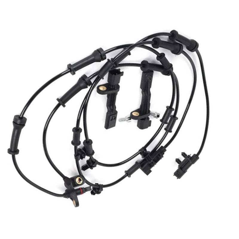 WSBOJXTH Kompatibel Mit Dodge Für Nitro 2007 2008 2009 2010 2011 V6 3.7L 4.0L Vorne Hinten Links Rechts ABS Raddrehzahlsensor 68003281AA ABS-Sensor von WSBOJXTH