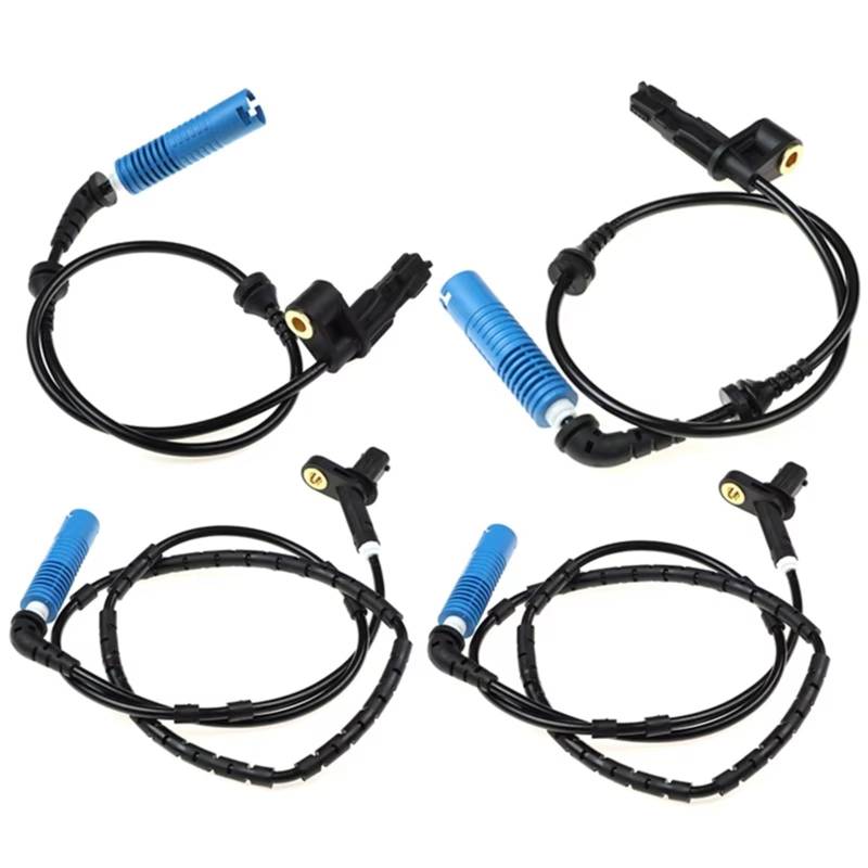 WSBOJXTH Kompatibel Mit E46 316 318 320 330 Z4 E85 E86 ABS-Raddrehzahlsensor 34526752681 34526752682 34526752683 34526792896 ABS546 ALS436 ABS-Sensor(A Set) von WSBOJXTH