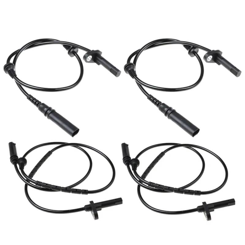 WSBOJXTH Kompatibel Mit E70 E71 F15 F16 F85 F86 X5 X6 ABS-Raddrehzahlsensor 34526771776 34526771777 SU12022 ALS1832 ABS-Sensor(A Set) von WSBOJXTH