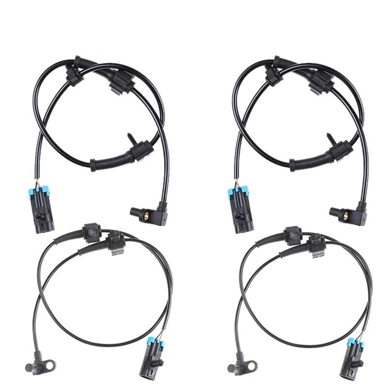 WSBOJXTH Kompatibel Mit Hummer H3 2006 2007 2008 2009 2010 Vorne Hinten Links Rechts, ABS-Raddrehzahlsensor 15874864 15862988 ABS-Sensor(Front and Rear) von WSBOJXTH