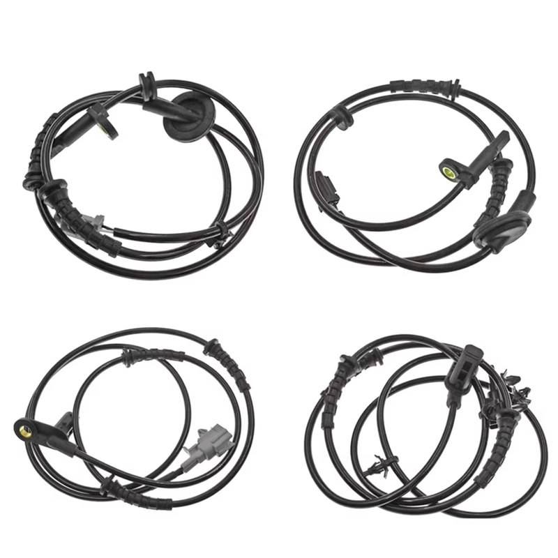 WSBOJXTH Kompatibel Mit Nissan Für Teana I J31 2003 2004 2005 2006 2007 2008 Vorne Hinten Links Rechts ABS Raddrehzahlsensor ABS-Sensor von WSBOJXTH