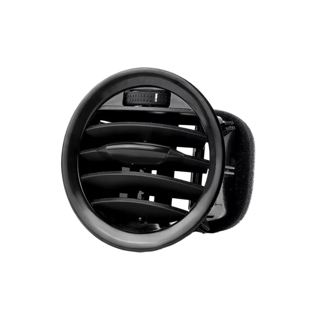 WSBOJXTH Kompatibel Mit Opel Für ADAM Alle Modelle 2013–2018 Auto-Lüftungsgitter Schwarz/Chrom Armaturenbrett Klimaanlagenauslass 13417363 13365420 2201099 Klimaanlage Lüftungsdüse(1pc Black) von WSBOJXTH