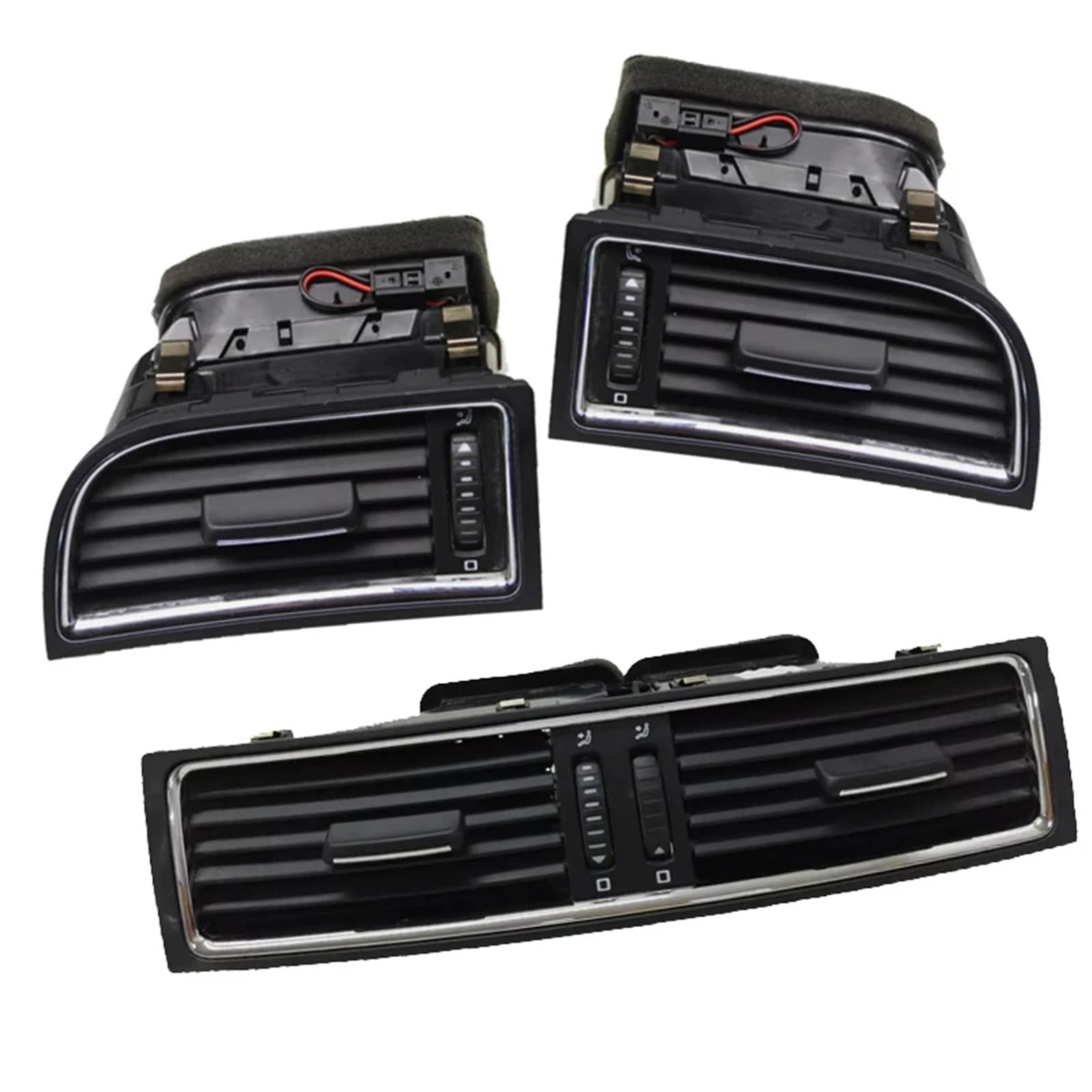 WSBOJXTH Kompatibel Mit Skoda Für Superb II 3T 2008–2015, Innenraumklimaanlage, Entlüftungsgitter, Auslassblende, Kühlergrill-Kits 3T0820951 3T0819701 3T0819702 Klimaanlage Lüftungsdüse WSBOJXTH Kompatibel Mit Skoda Für Superb II 3T 2008–2015, Innenraumklimaanlage, Entlüftungsgitter, Auslassblende, Kühlergrill-Kits 3T0820951 3T0819701 3T0819702 Klimaanlage Lüftungsdüse von WSBOJXTH