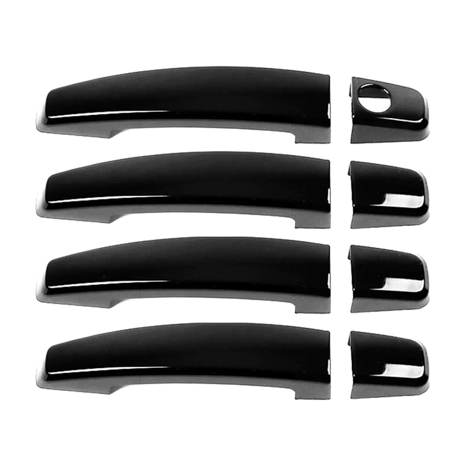 WSBOJXTH Türgriffabdeckung Kompatibel Mit Chevrolet Für Cool Für Tracker 2020 2021 2022 2023 2024 Türgriff Dekorative Schale Türgriffe Abdeckungen Autodekor(Color 2 Single Hole) von WSBOJXTH