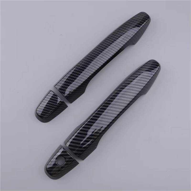 WSBOJXTH Türgriffabdeckung Kompatibel Mit Civic Coupe 2012 2013 2014 2015, 4-teiliges ABS-Auto-Karbonfaser-Stil, Seitentürgriff-Abdeckung, Zierdekor von WSBOJXTH