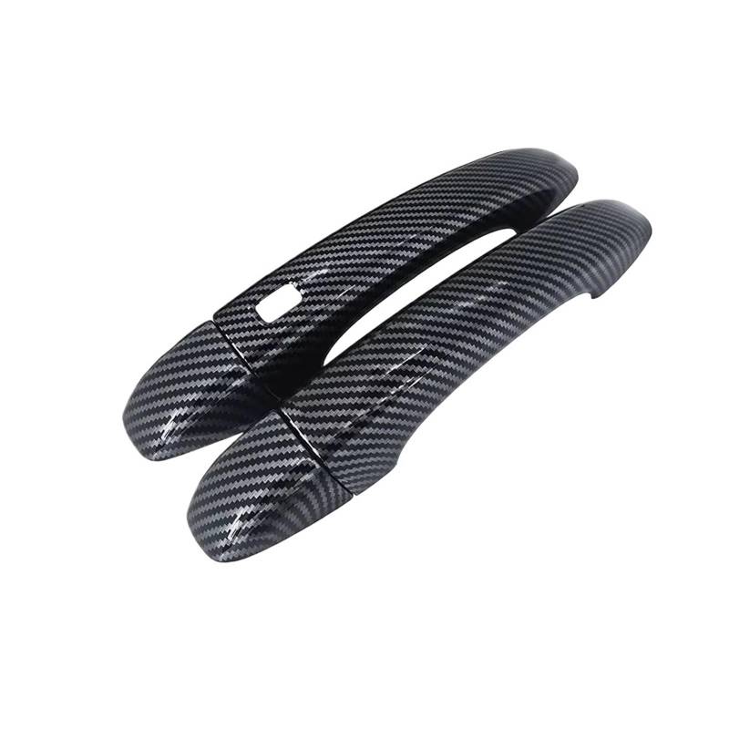 WSBOJXTH Türgriffabdeckung Kompatibel Mit Clio 5 V Für Lutecia BF 2019 2020 2021 2022 2023 2024 Autotürgriffabdeckungen Außenschutzdekorzubehör(E 1 Smart Button) von WSBOJXTH