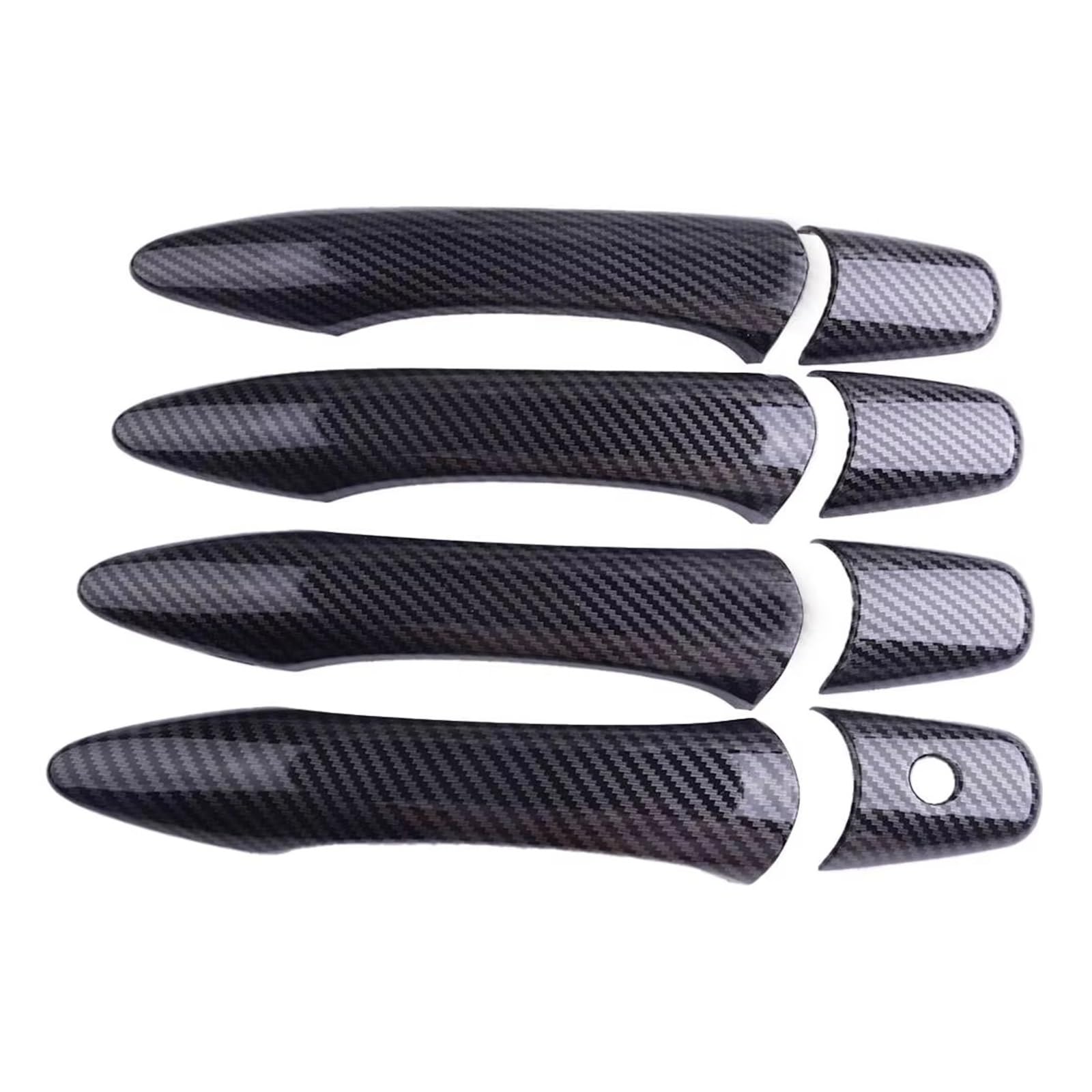 WSBOJXTH Türgriffabdeckung Kompatibel Mit Infiniti Für QX80 SUV 2014 2015 2016–2024, 8-teilig/Set, Außentürgriff-Abdeckung Mit 1 Schlüsselloch, ABS-Kohlefaser-Stil WSBOJXTH Türgriffabdeckung Kompatibel Mit Infiniti Für QX80 SUV 2014 2015 2016–2024, 8-teilig/Set, Außentürgriff-Abdeckung Mit 1 Schlüsselloch, ABS-Kohlefaser-Stil von WSBOJXTH