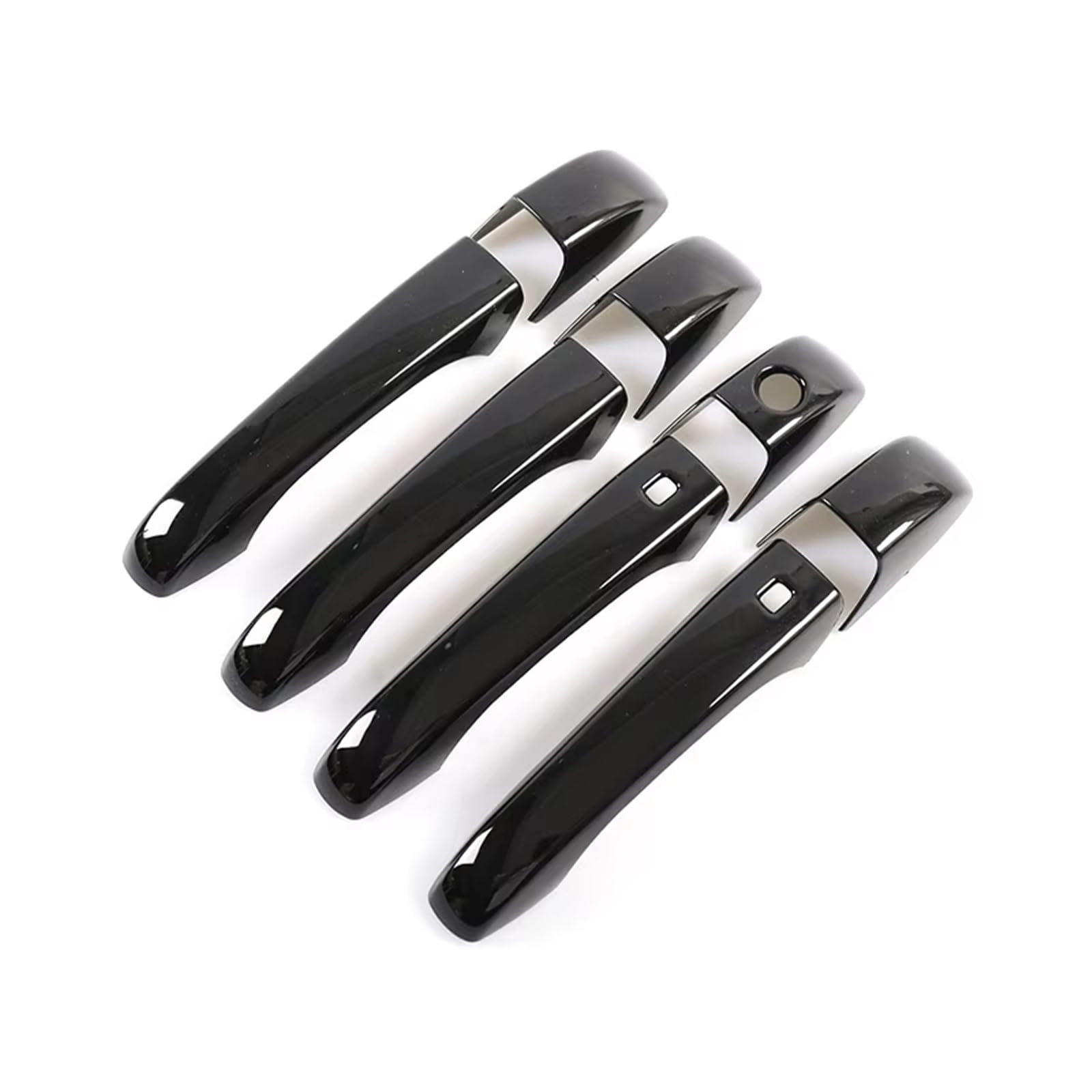 WSBOJXTH Türgriffabdeckung Kompatibel Mit Jeep Für Grand Für Cherokee 2011-2020 Türgriff Dekorative Schale Türgriffe Abdeckungen Autodekor(Color 3 Three Holes) von WSBOJXTH