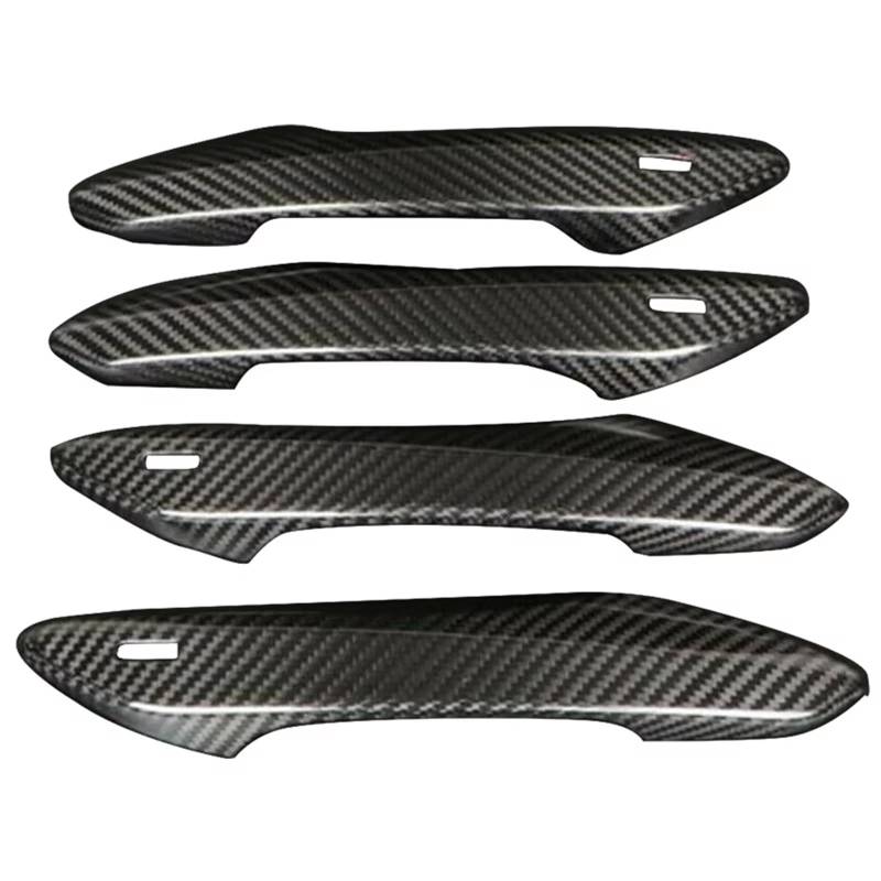 WSBOJXTH Türgriffabdeckung Kompatibel Mit Lexus Für RX350 RX450h RX200t RX350hL RX450hL NX200t NX300 NX300h Auto-Außentürgriff-Abdeckungs-Ziersatz Im Carbonfaser-Stil von WSBOJXTH