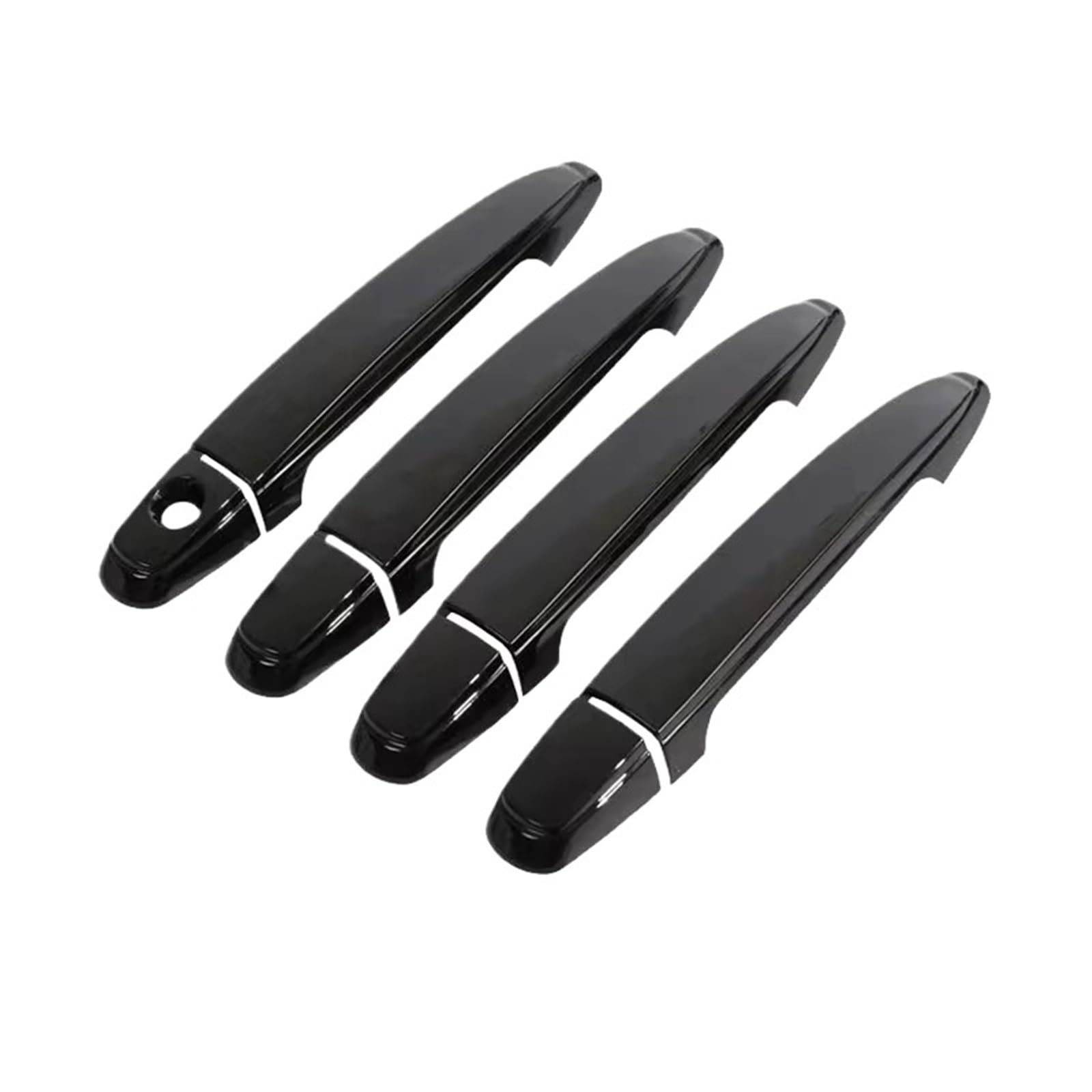 WSBOJXTH Türgriffabdeckung Kompatibel Mit Lexus LS XF30 2001 2002 2003 2004 2005 2006 Autotürgriffabdeckung, Außenkratzschutz, Dekorzubehör(D Handle 1 Keyhole) von WSBOJXTH