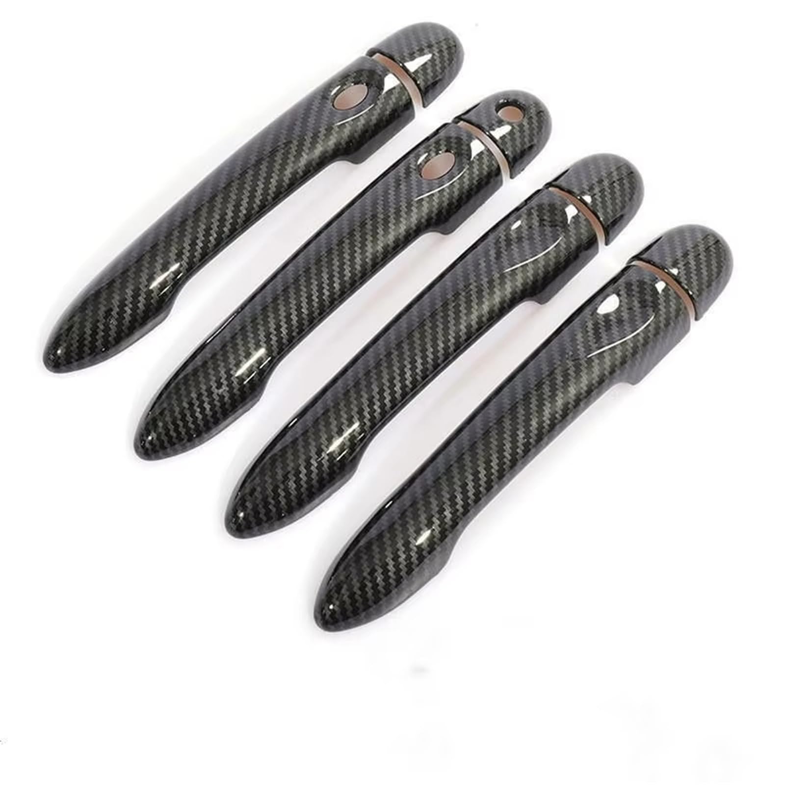 WSBOJXTH Türgriffabdeckung Kompatibel Mit Megane 3 MK3 III 2008-2016 Türgriffabdeckung, Türgriffabdeckung, Außenverkleidung, Verschluss, Autoaufkleber, Zubehör(1 Key 2 Buttons) von WSBOJXTH