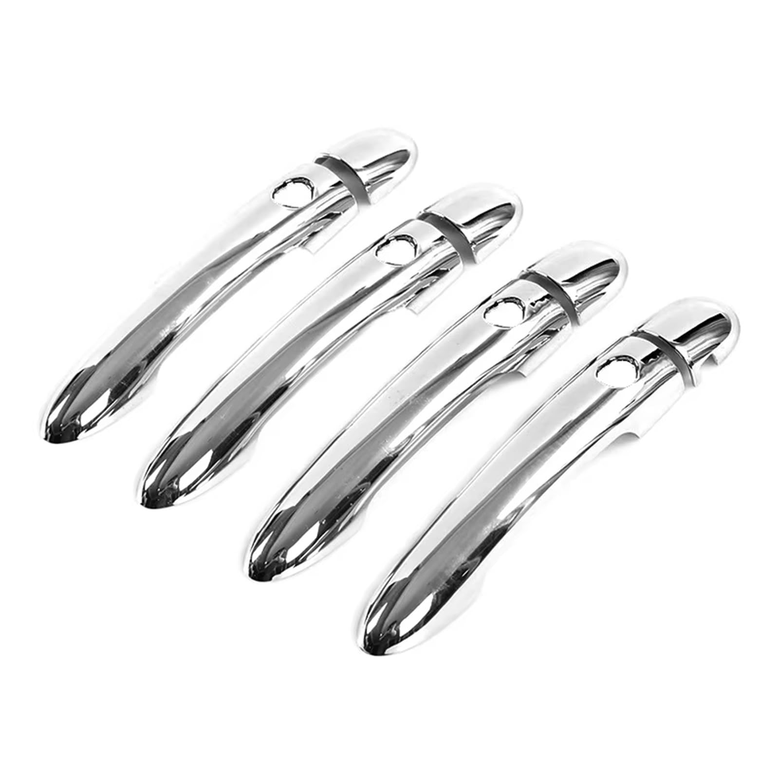 WSBOJXTH Türgriffabdeckung Kompatibel Mit Megane MK2 2003 2004 2005 2006 2007 2008 Türgriff Dekorative Schale Türgriffe Abdeckungen Autodekor(Color 1 Four Holes) von WSBOJXTH