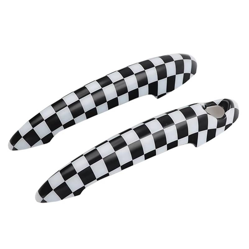 WSBOJXTH Türgriffabdeckung Kompatibel Mit Mini Für Cooper S Für R50 R52 R53 R55 R56 R57 R58 R59 R61 Türgriffabdeckungen Außendekoration Auto-Styling-Zubehör(Color11) von WSBOJXTH