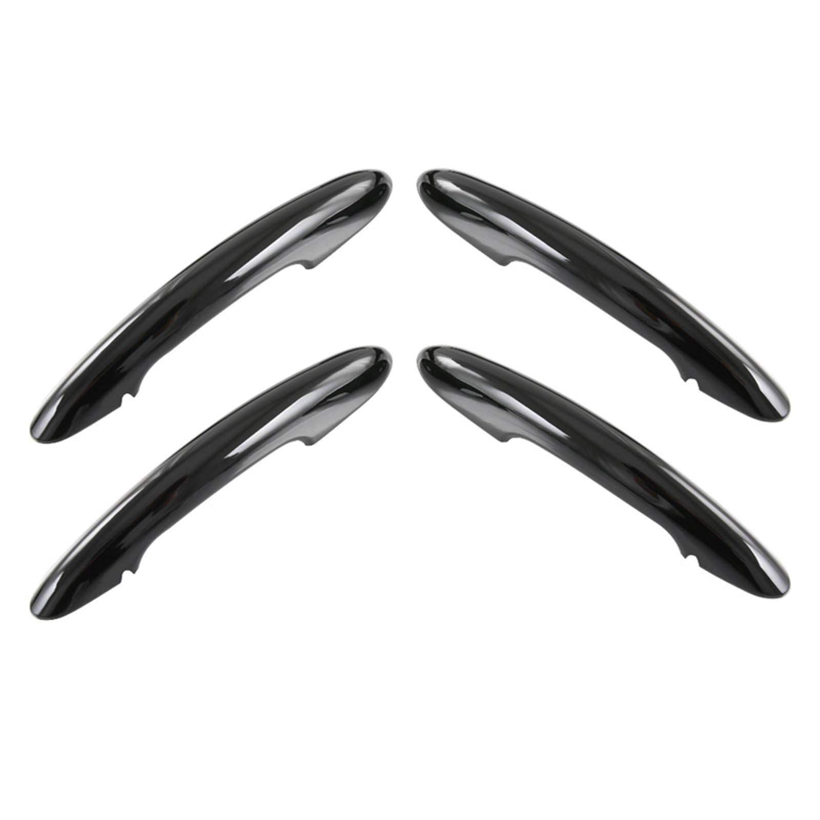 WSBOJXTH Türgriffabdeckung Kompatibel Mit Mini Für F54 F55 F56 F57 F60 Türgriffschale Türgriff Dekorative Abdeckung Zubehör(Black-with Induction) von WSBOJXTH