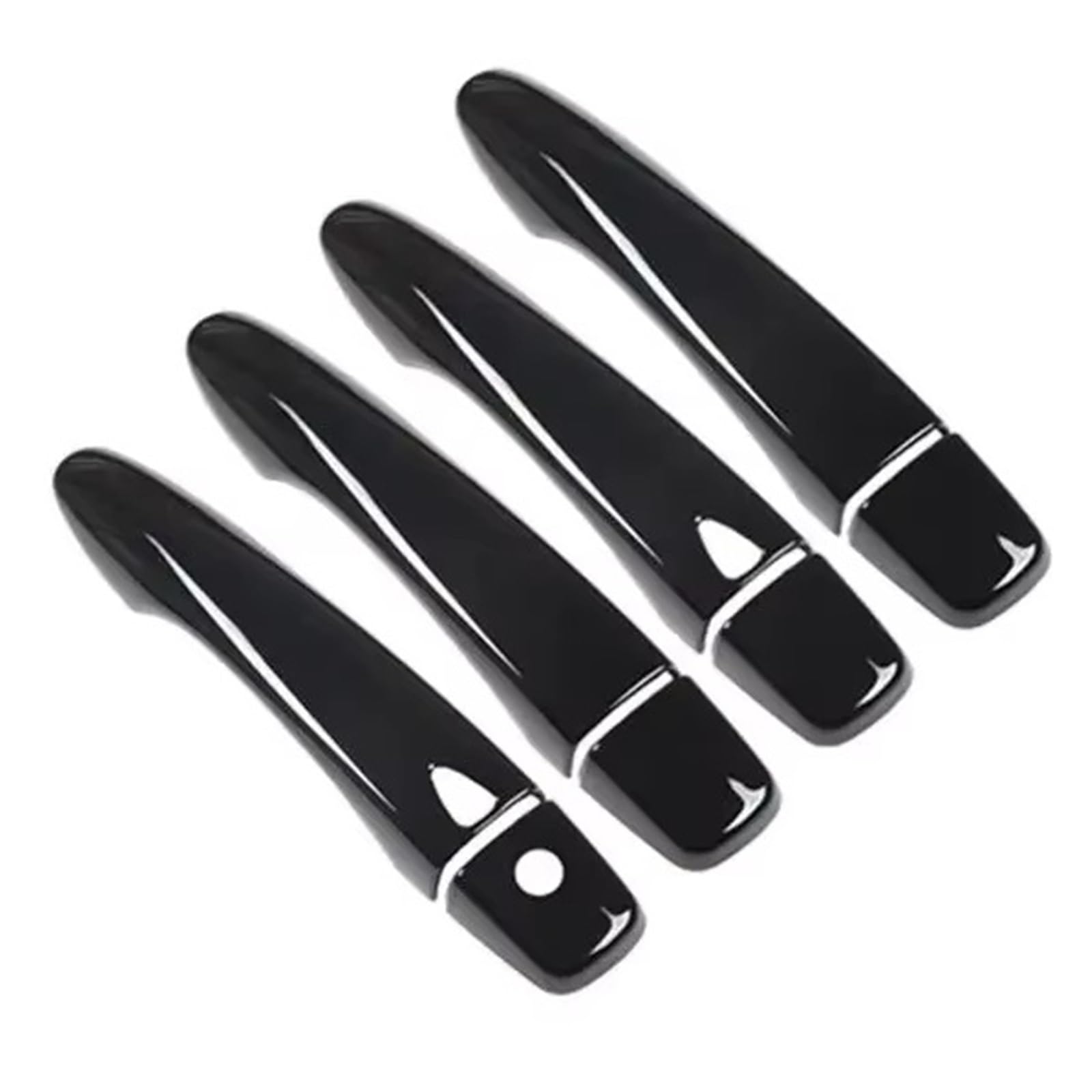 WSBOJXTH Türgriffabdeckung Kompatibel Mit Nissan Für Altima 2013–2018, Auto-Karbonfaser-Stil, Schwarze Außentürgriff-Formabdeckung, Zieraufkleber, Dekorzubehör(Color 2) von WSBOJXTH