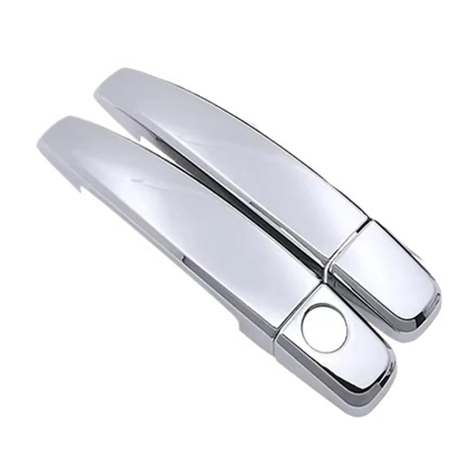 WSBOJXTH Türgriffabdeckung Kompatibel Mit Opel Für Corsa E X15 2014-2019 Autotürgriffe Abdeckungen Außenkratzschutz Dekor Autozubehör(A 1 Keyhole No Button) von WSBOJXTH