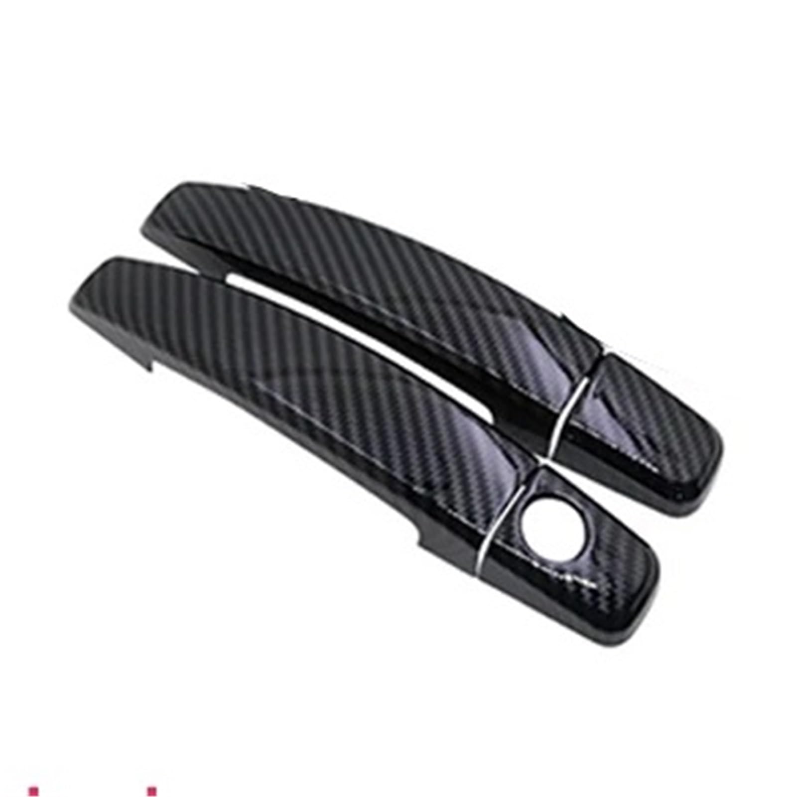 WSBOJXTH Türgriffabdeckung Kompatibel Mit Opel Für Zafira B 2006 2007 2008 2009 2010 2011 2012 2013 2014 Autotürgriffabdeckungen Außenkratzschutzdekorzubehör(E 1 Keyhole No Button) von WSBOJXTH