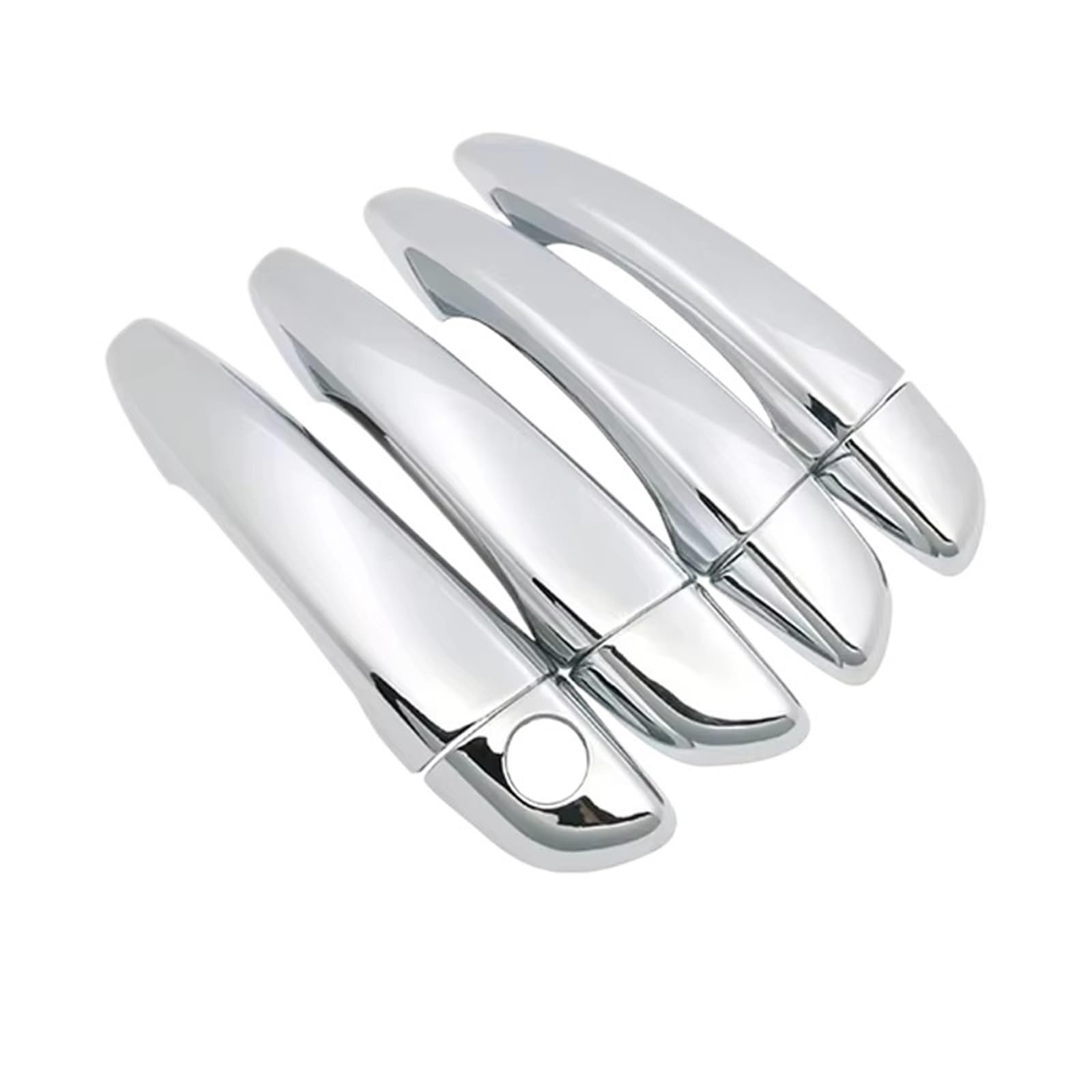 WSBOJXTH Türgriffabdeckung Kompatibel Mit Peugeot 208 2019 2020 2021 2022 2023 2024 Autotürgriffabdeckungen Außenschutzdekore Zubehör(A Handle 1 Keyhole) von WSBOJXTH