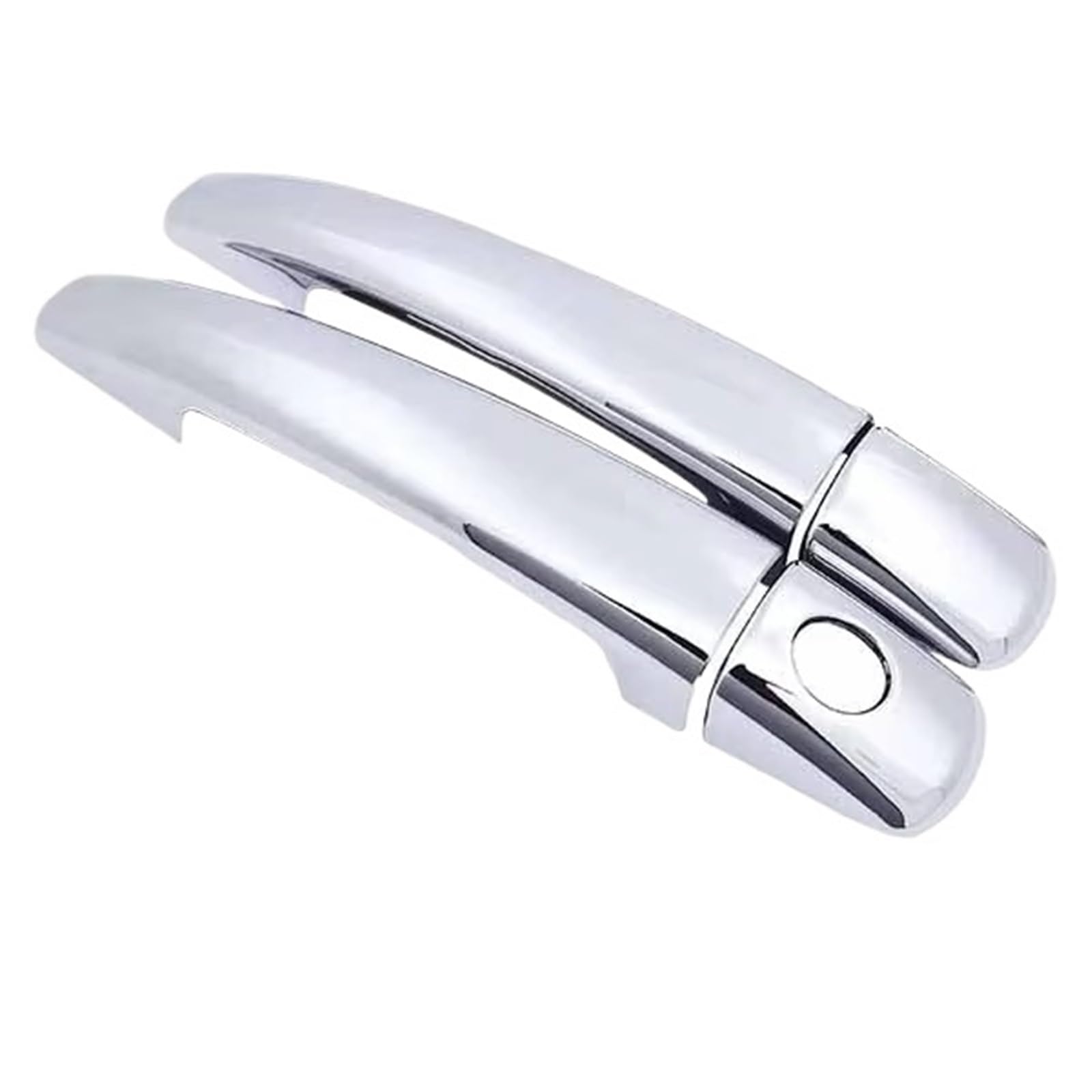 WSBOJXTH Türgriffabdeckung Kompatibel Mit Peugeot 208 A9 2012-2020 Chrom-Türgriffabdeckungen, Aufkleber, Autoaußenseite, Kratzfestes Autodekorationszubehör(Handle 2 Door) von WSBOJXTH