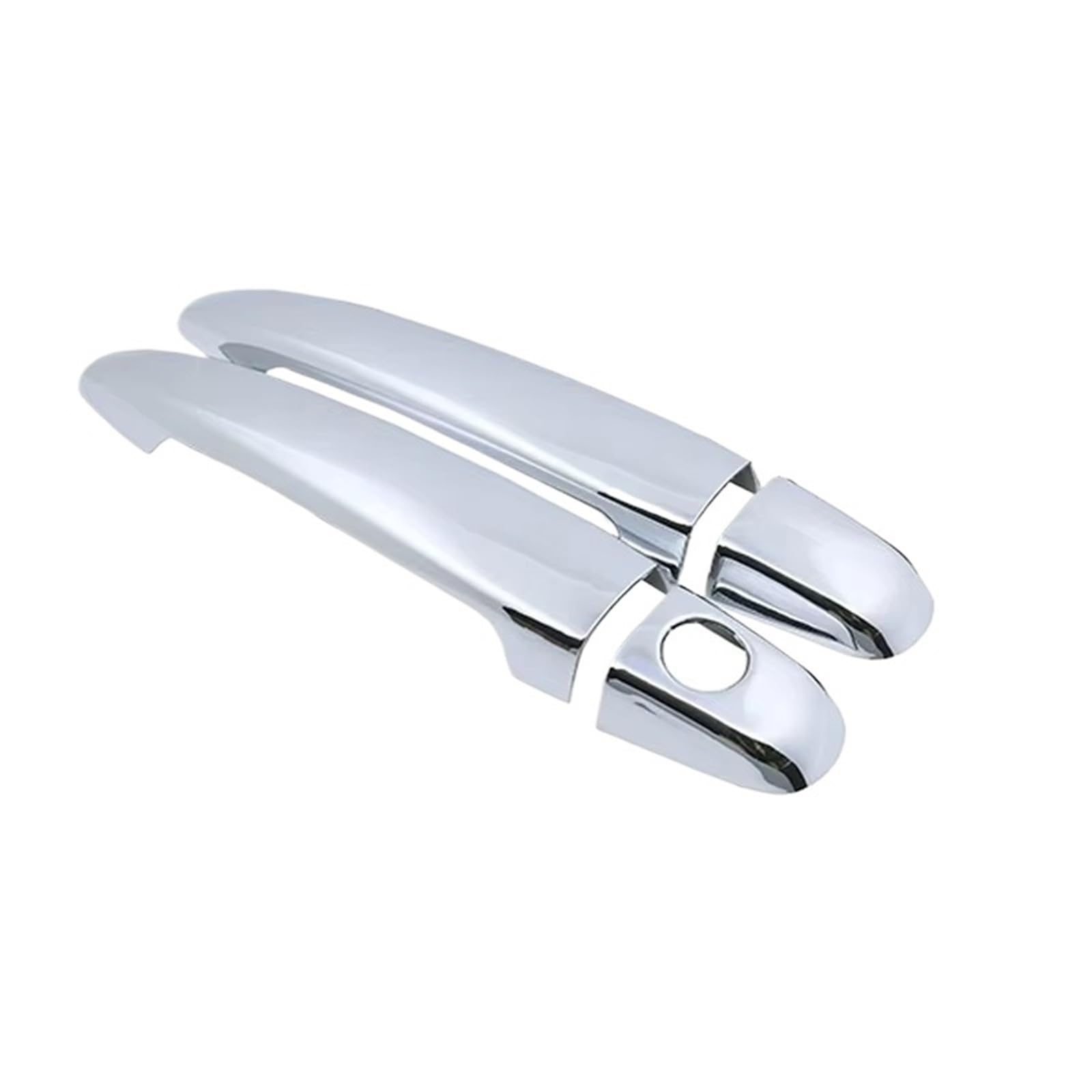 WSBOJXTH Türgriffabdeckung Kompatibel Mit Toyota Für Land Für Cruiser Für Prado J120 2003-2009 Autotürgriffabdeckungen Außenschutzdekorzubehör(A Handle 1 Keyhole) von WSBOJXTH
