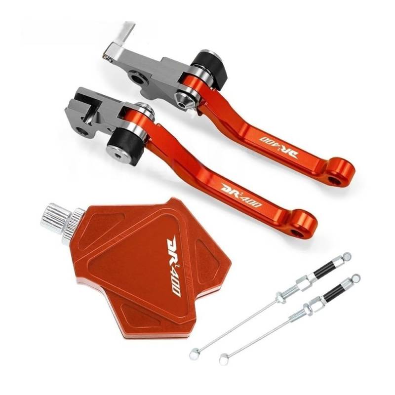 WSNZYT Kupplungshebel Motorrad Dirt Bike Bremse Kupplung Hebel Stunt Kupplung Einfach Pull Kabel System Set Für DRZ400 DRZ400S DRZ400SM DRZ 400 S SM 2000-2017 von WSNZYT