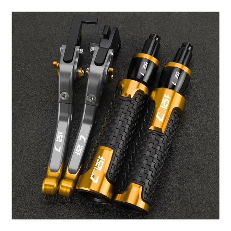 WSNZYT Kupplungshebel Motorrad Für CB 125 F CB125 F CB125F CB 125F 2016 Motorradzubehör Einstellbare Bremsen Kupplungshebel Lenker Lenkergriffe von WSNZYT