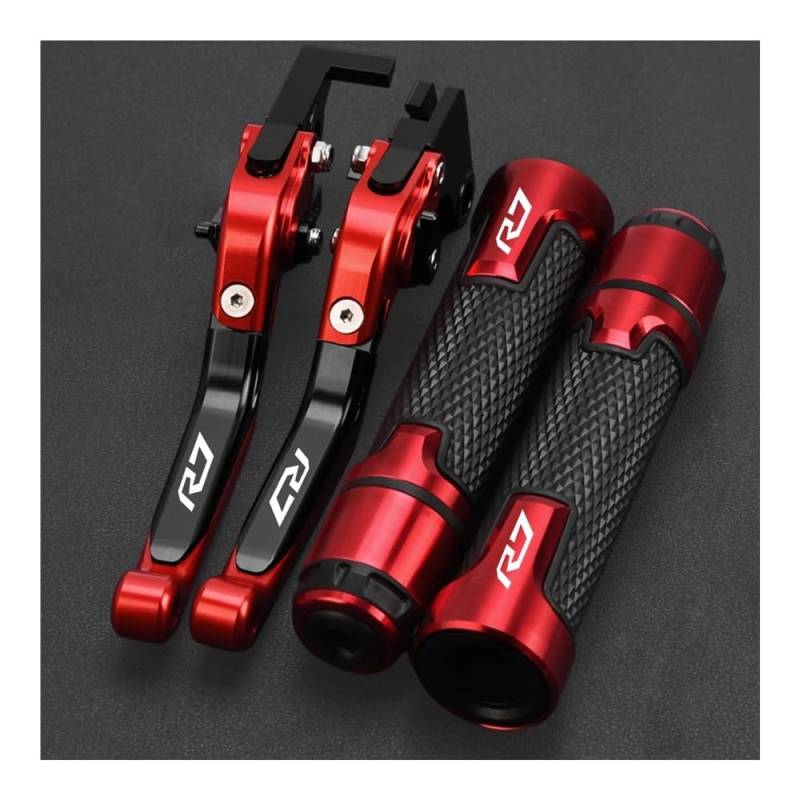 WSNZYT Kupplungshebel Motorrad Motorrad Für YZFR7 YZF-R7 2023 2022 Verstellbare Klappbremskupplungshebel Handlenkergriffe Enden YZF R7 Zubehör von WSNZYT