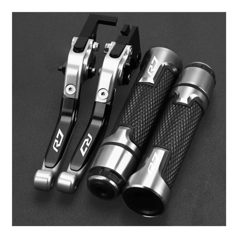 WSNZYT Kupplungshebel Motorrad Motorrad Für YZFR7 YZF-R7 2023 2022 Verstellbare Klappbremskupplungshebel Handlenkergriffe Enden YZF R7 Zubehör von WSNZYT