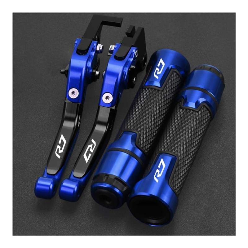 WSNZYT Kupplungshebel Motorrad Motorrad Für YZFR7 YZF-R7 2023 2022 Verstellbare Klappbremskupplungshebel Handlenkergriffe Enden YZF R7 Zubehör von WSNZYT