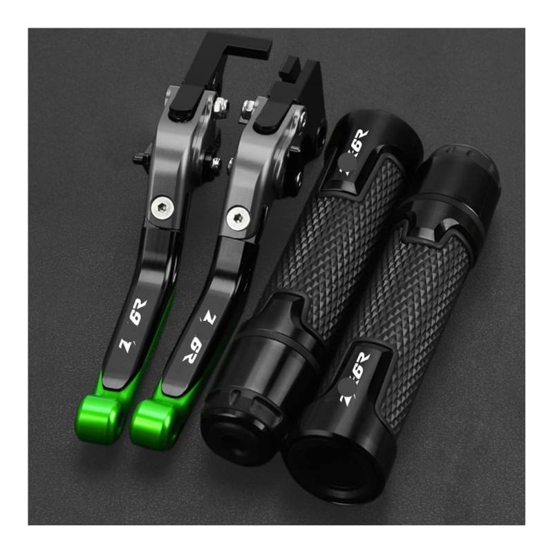 WSNZYT Kupplungshebel Motorrad Motorrad Für ZX6R ZX-6R ZX 6R 2005 2006 2007 2008 Einstellbare Ausziehbare Bremskupplungshebel Handlenkergriff von WSNZYT