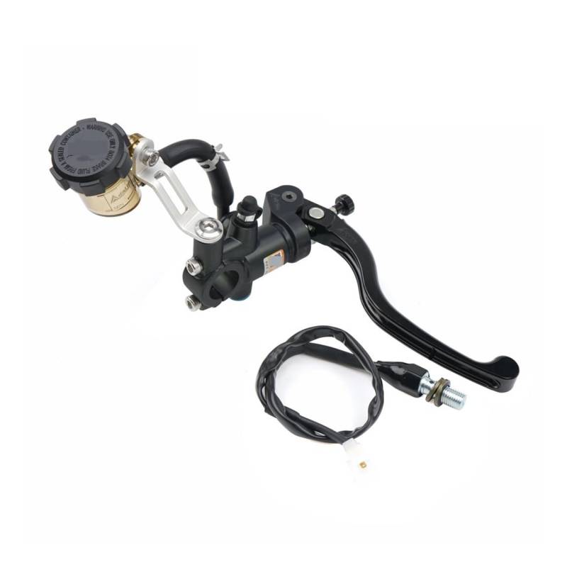 WSNZYT Kupplungshebel Motorrad Universal Motorrad Radial Montage Bremse Kupplung Für Master Zylinder Lenker Motorrad Hydraulische Pumpe Bremsen Hebel von WSNZYT