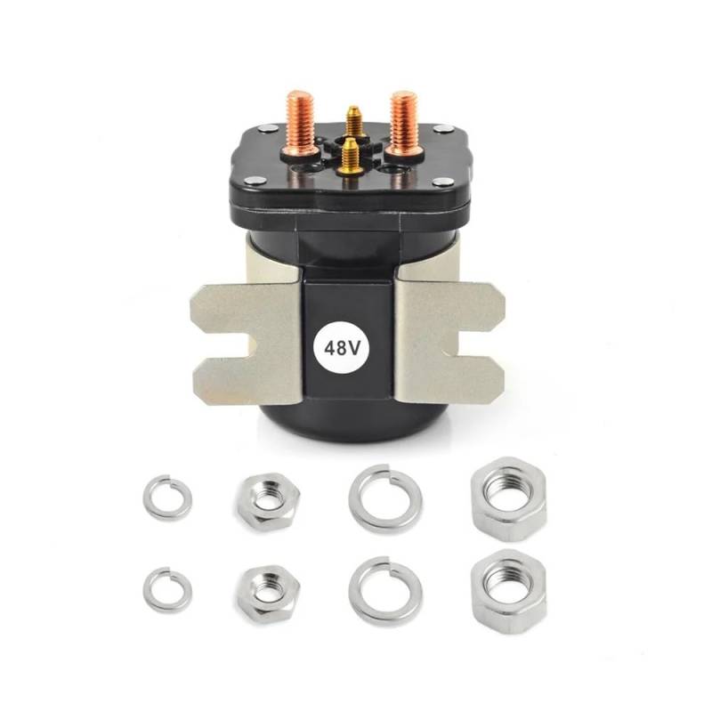 WSNZYT Motorrad-Startrelais 48 Volt 4 Terminal Starter Magnet Relais Für 1996-2007 Golf Warenkorb G19-E G22-E Für YDRE 1995-1998 Für Club Für Auto DS von WSNZYT