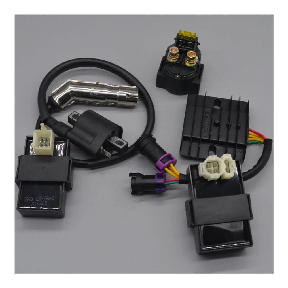 WSNZYT Motorrad-Startrelais Für Kayo AU200 ATV200 Für 200cc CVT-Motor CDI-Relais Zündspule Blinkgleichrichter ATV Quad Zubehör LX200M LC162FMK 200AU WSNZYT Motorrad-Startrelais Für Kayo AU200 ATV200 Für 200cc CVT-Motor CDI-Relais Zündspule Blinkgleichrichter ATV Quad Zubehör LX200M LC162FMK 200AU von WSNZYT