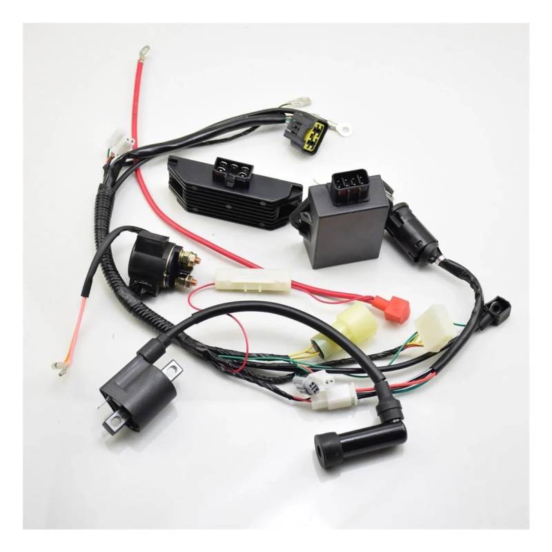 WSNZYT Motorrad-Startrelais Gleichrichter Für NC250 Starter CDI Spule Zündung Magnet Schalter Relais Für NC250 Motor RX3 ZS250GY-3 Dirt Pit Bike 2 von WSNZYT