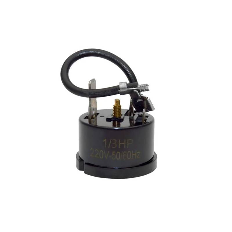 WSNZYT Motorrad-Startrelais Kühlschrank Kompressor Überlast Wärmeschutz PTC Start Relais Schutz Gefrierschrank Ersatz Teil 1/2HP 1/3HP 1/4HP 1/5HP 1/6HP von WSNZYT