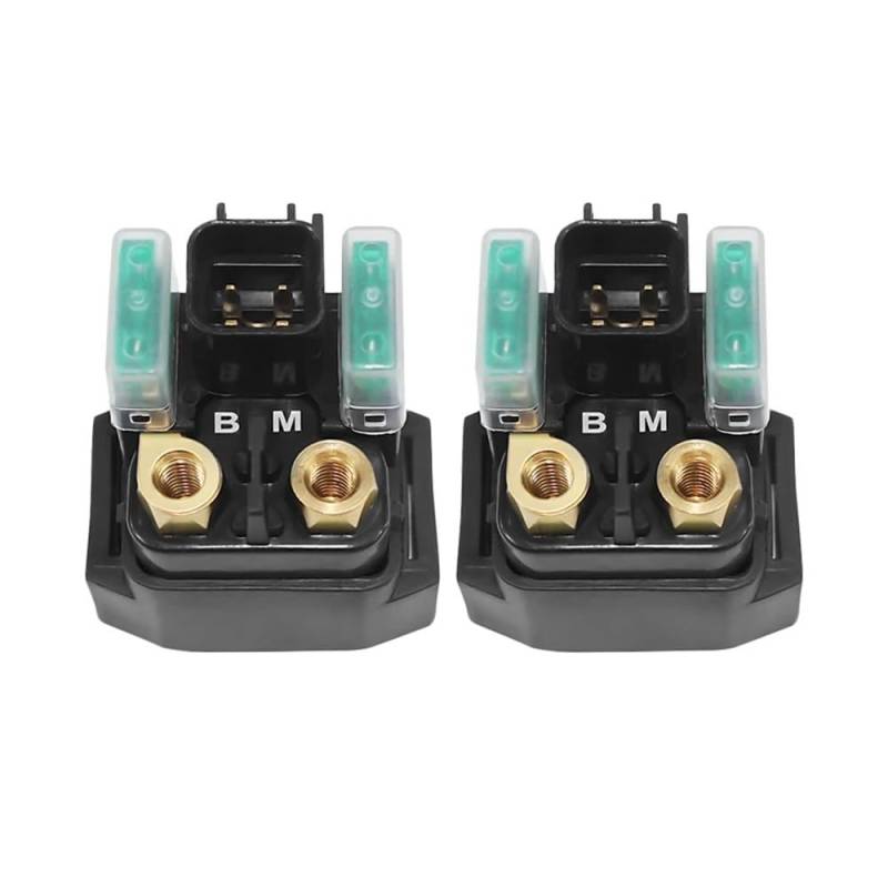 WSNZYT Motorrad-Startrelais Motor Starter Magnet Relais Für GZ LTF LTZ 250 AN400 DL SV 650 1000 S VZ800 GSX 600 750 F TL1000 RS VL1500 VLR1800 von WSNZYT